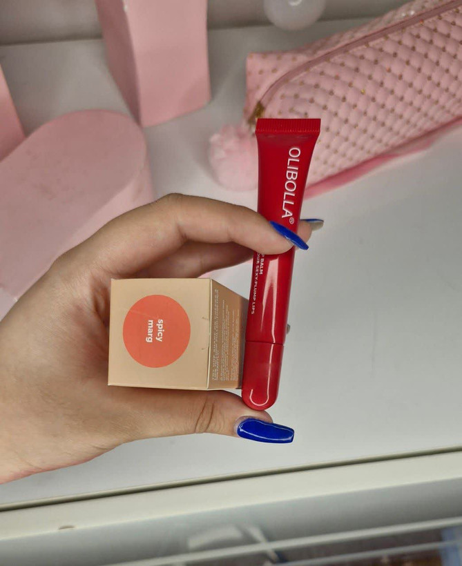 ست رژگونه و لیپ گلاس