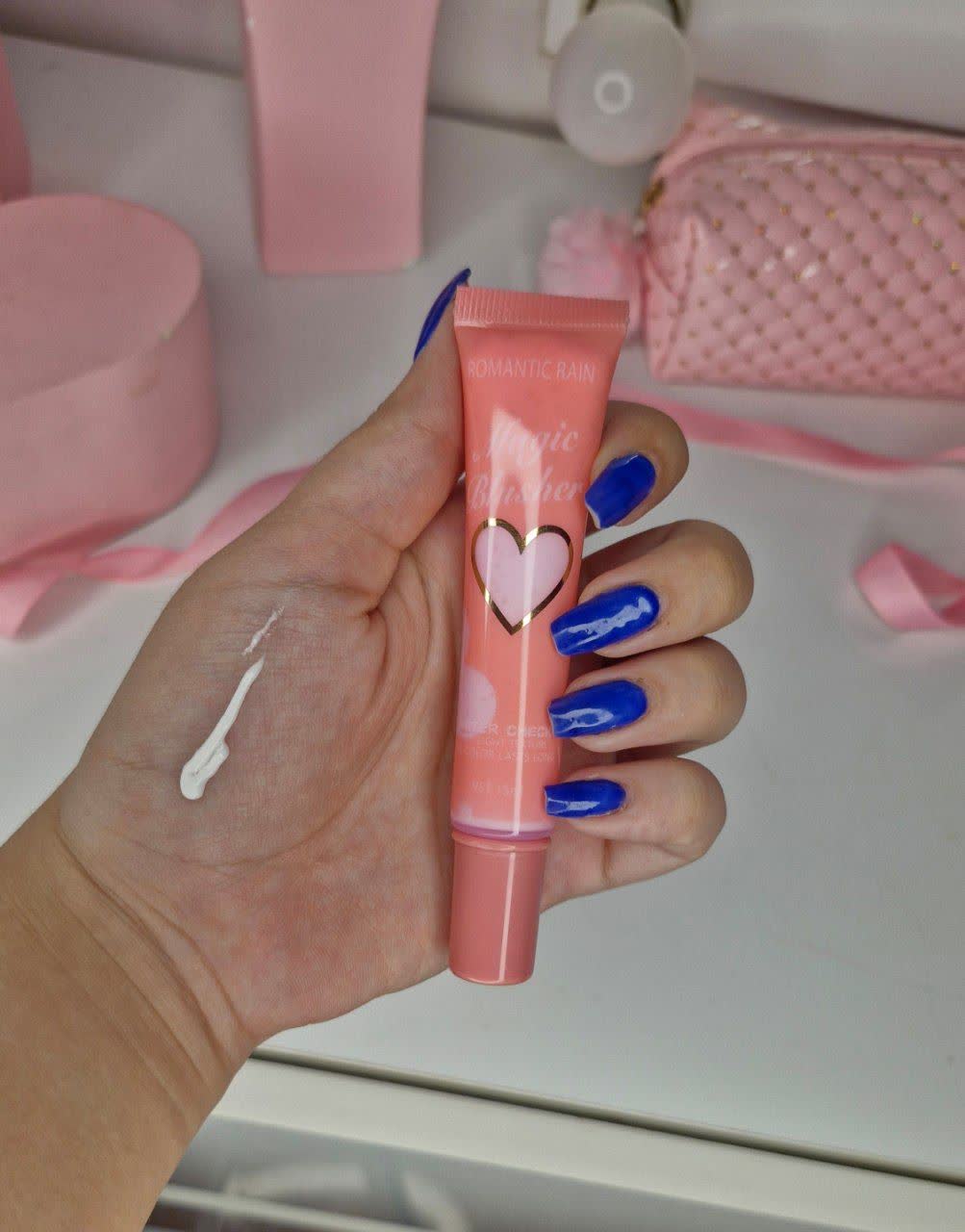 رژگونه کرمی حرارتی