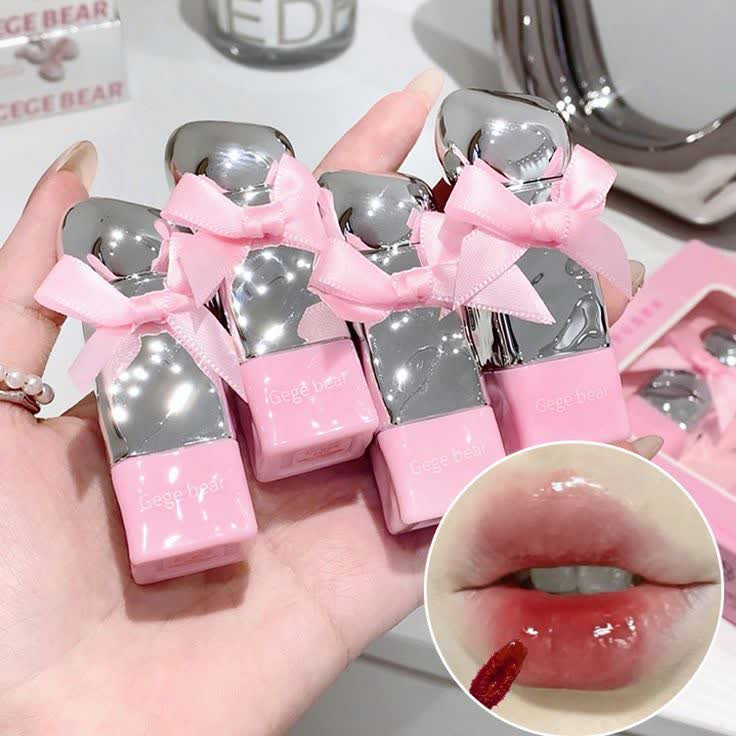 رژ دخترونه کره ای پاپیونی