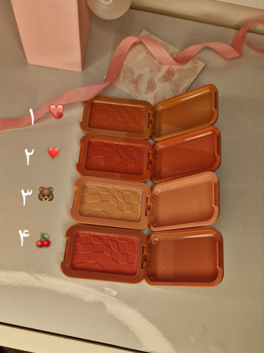 رژگونه پودری مدل باترملت buttermelt پرپیگمنت قیمت مناسب و عالی