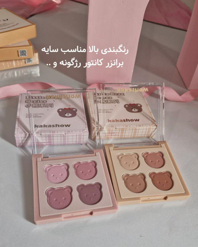 پالت کانتور و رژگونه لب صورت تدی ارزان