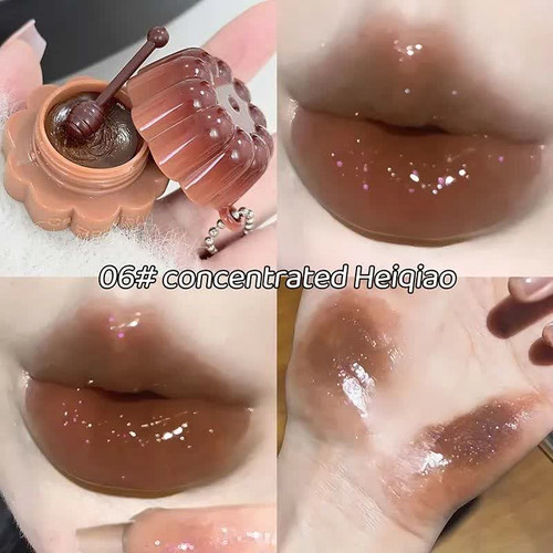 لیپ گلاس قهوه ای کره ای