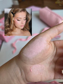 پودر فیکس صورتی مدل pink puppy powder