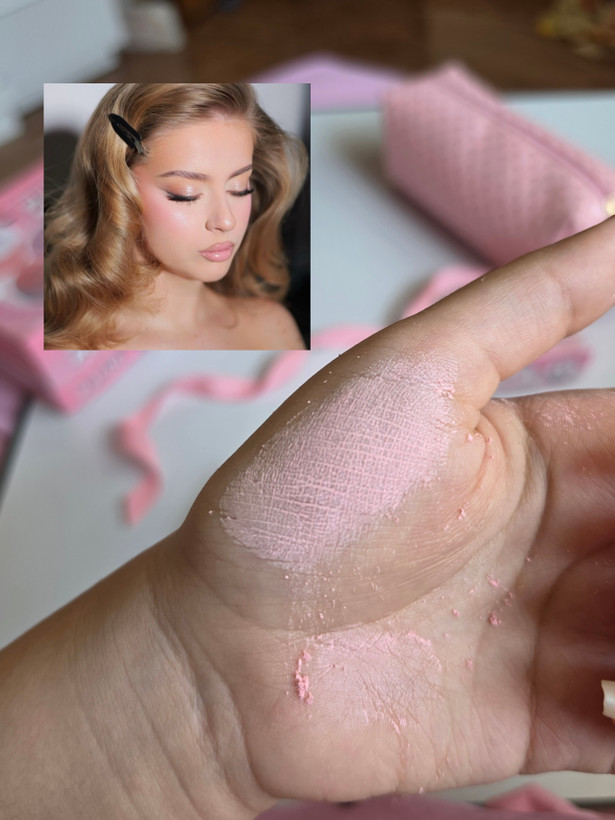 پودر فیکس صورتی مدل pink puppy powder